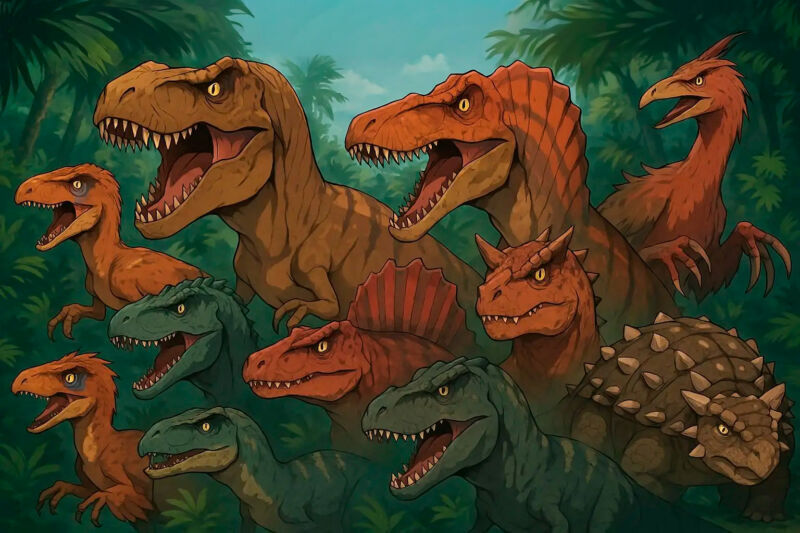 Los 10 Dinosaurios Mas Peligrosos de la Historia