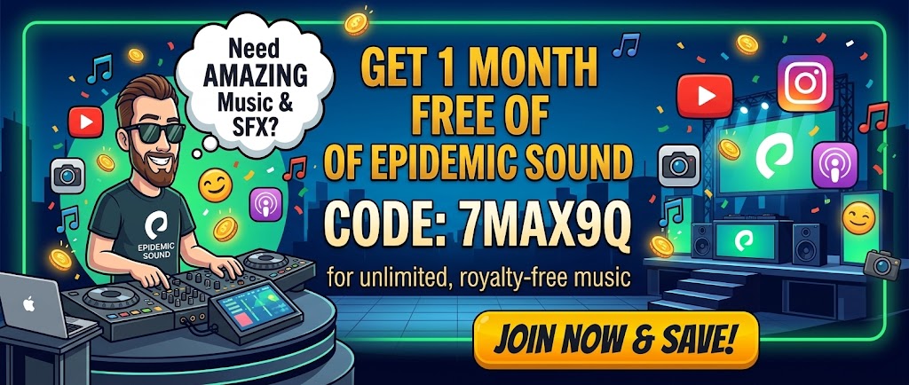 Epidemic Sound Banner